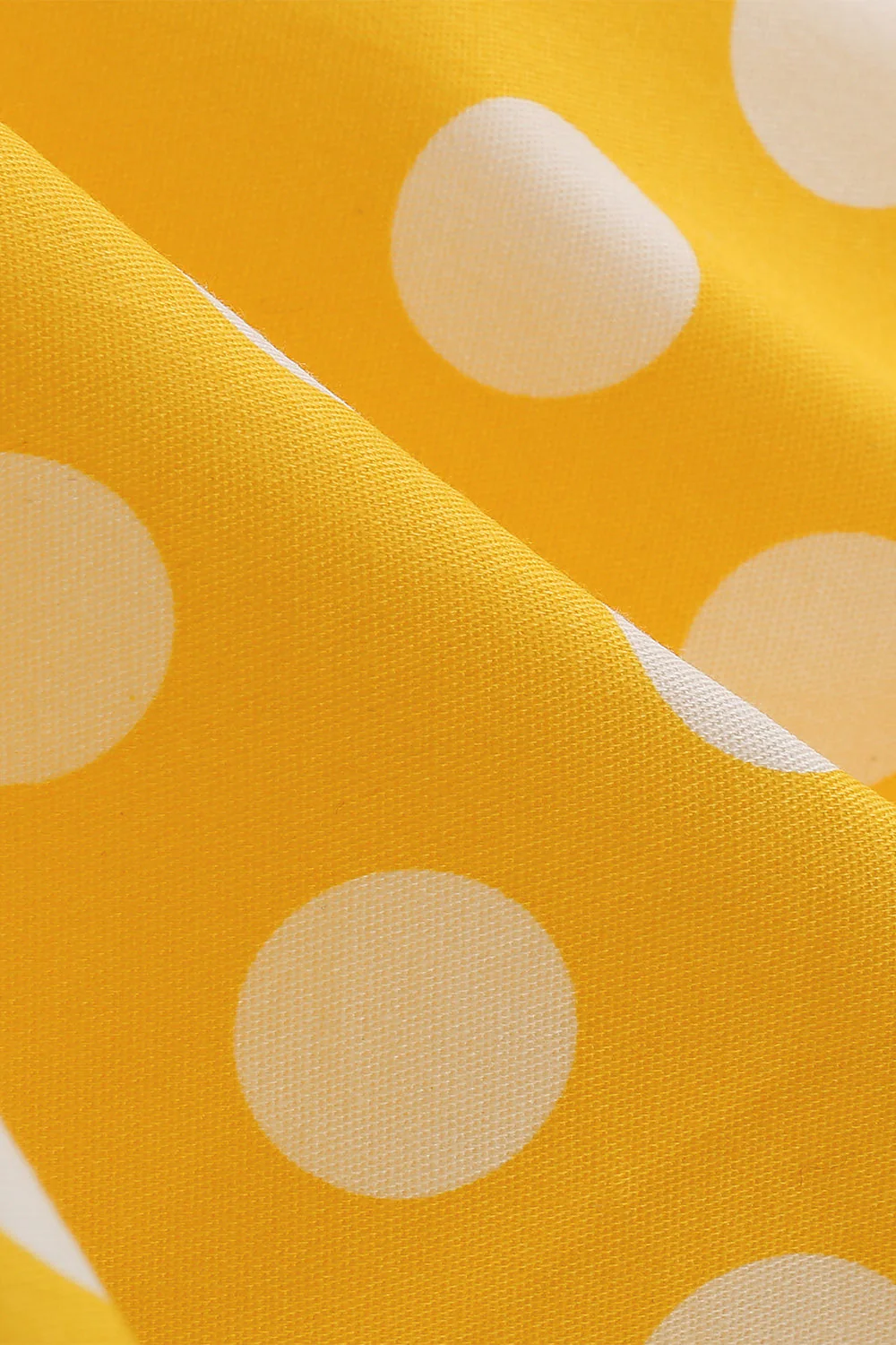 Robe à pois jaunes printemps 1950 - Image 5