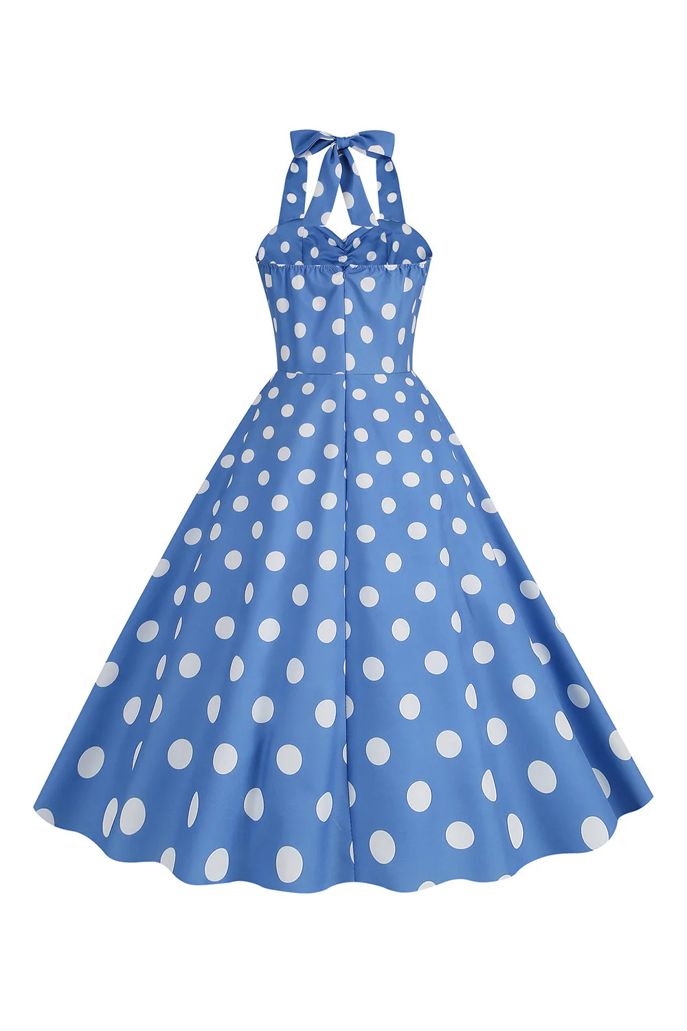 Robe à pois roses des années 50 - Image 17