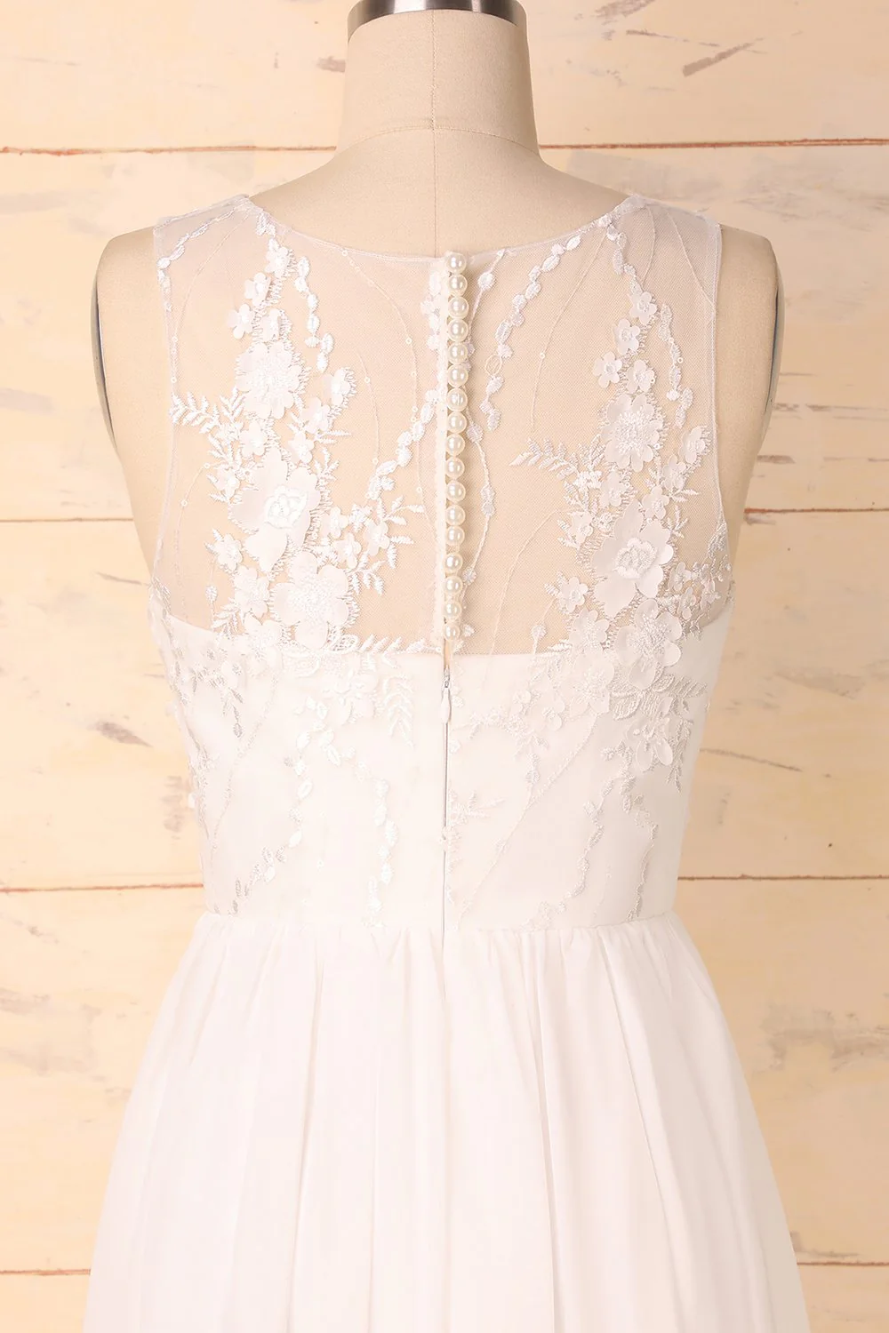 Robe appliques blanches - Image 6