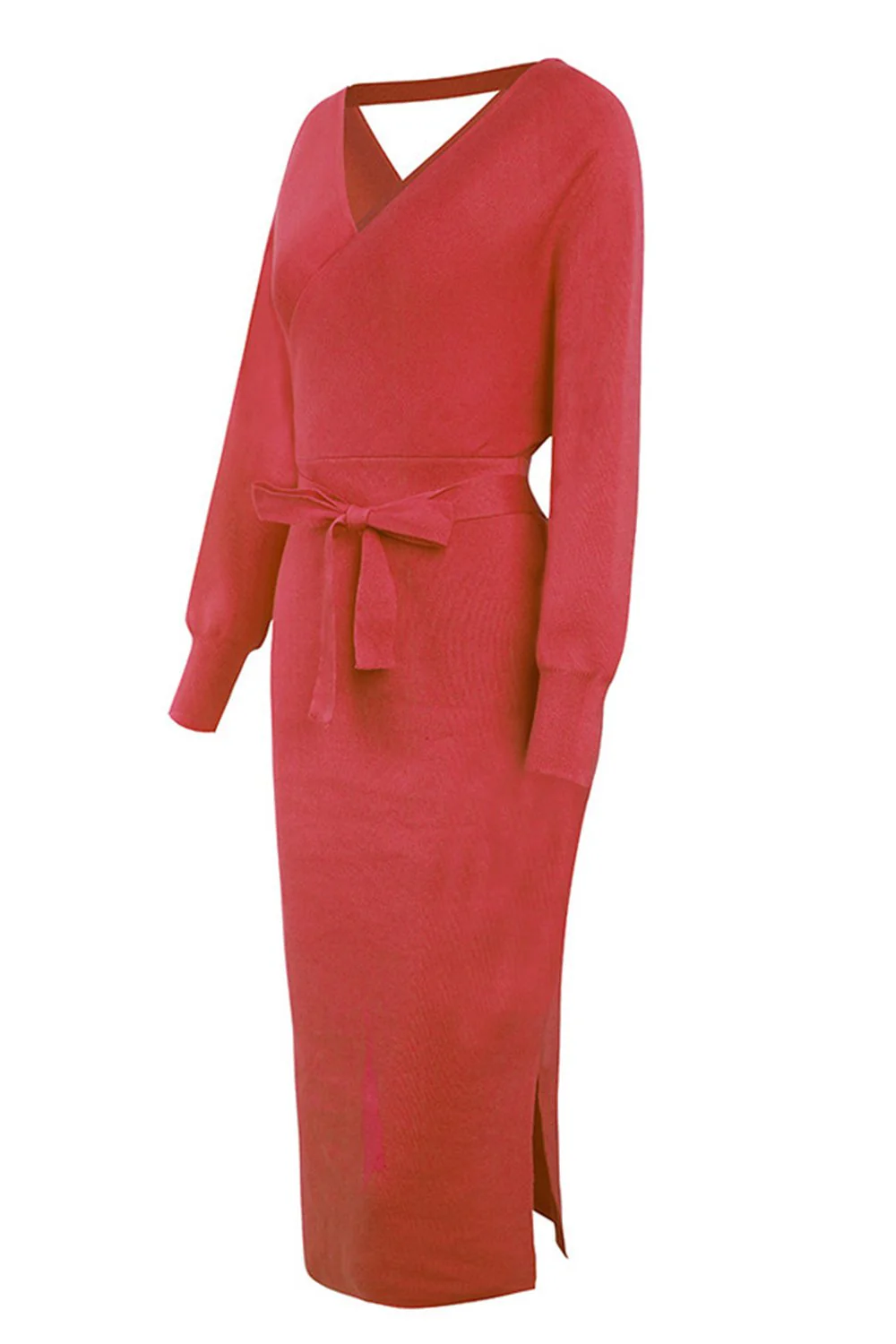 Robe Bodycon tricotée noire - Image 11