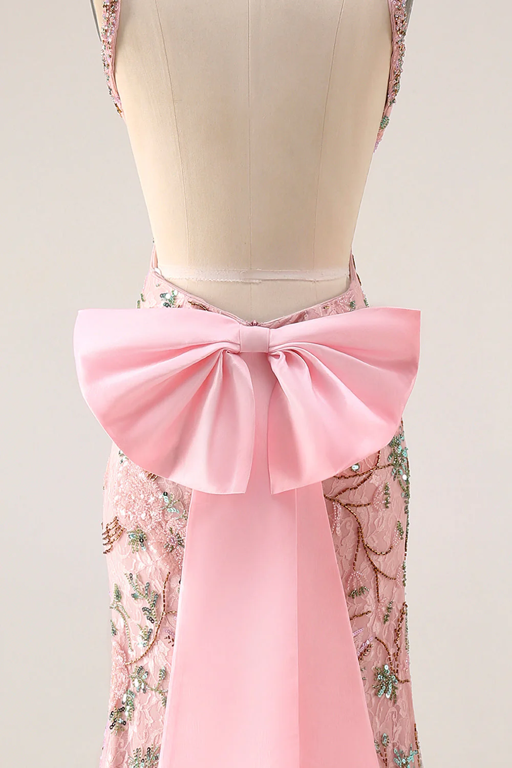 Robe de bal longue à fleurs détachable, paillettes à perles détachées, longue robe de bal à fleurs détachable - Image 9