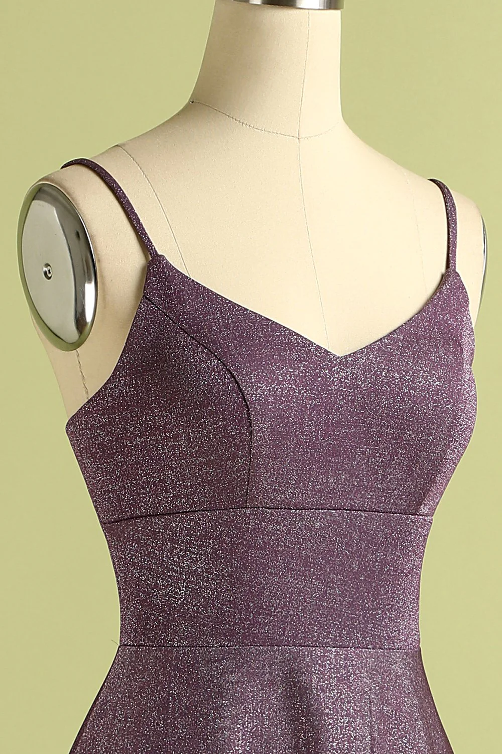 Robe de bal longue en satin - Image 6