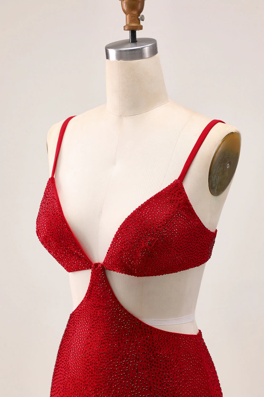 Robe de bal moulante chic perlée perlée - Image 7