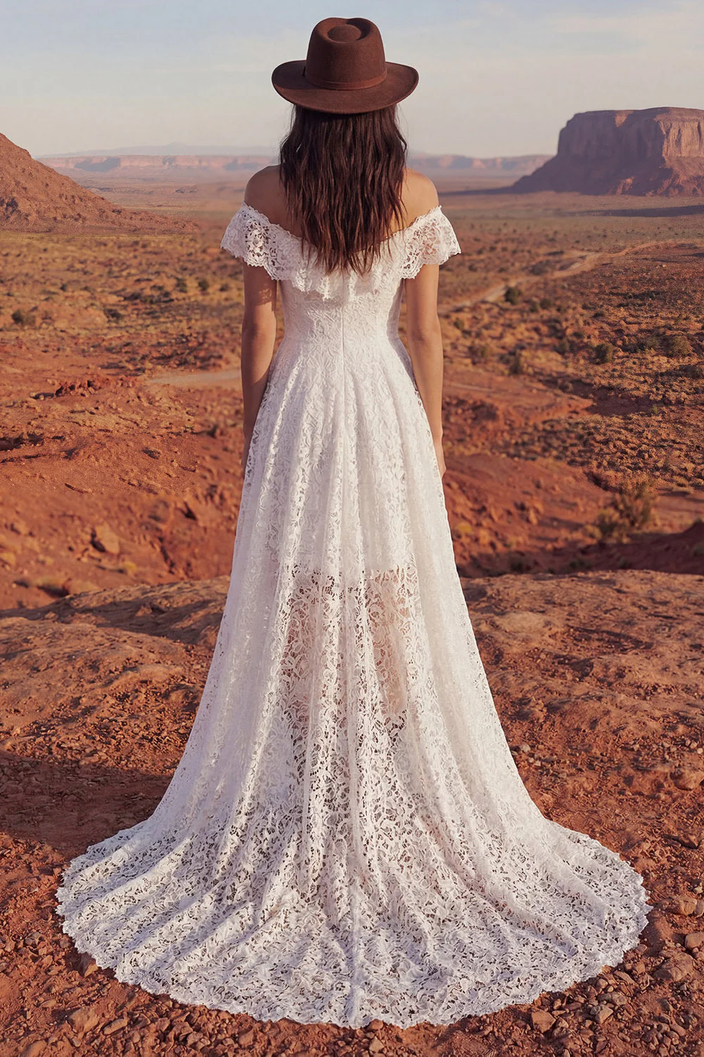 Robe de mariée bohème A Fleur Ivoire - Image 2