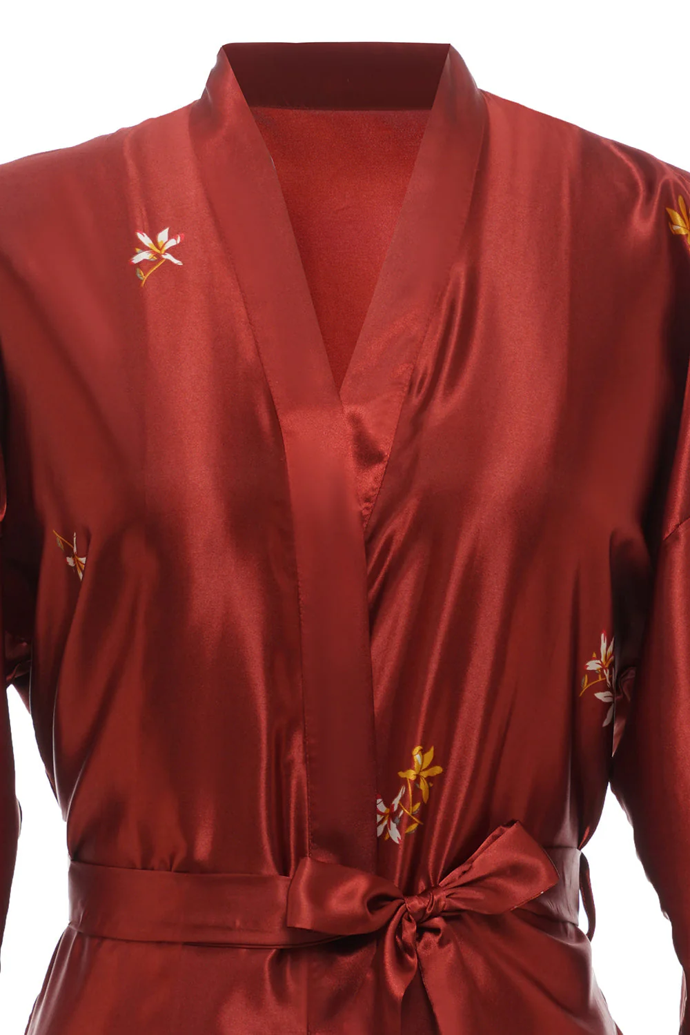 Robe de mariée imprimée grue de Bourgogne - Image 3