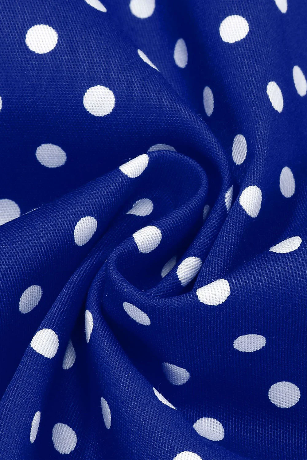 Robe des années 1950 à pois à pois noire A Line des années 1950 - Image 9