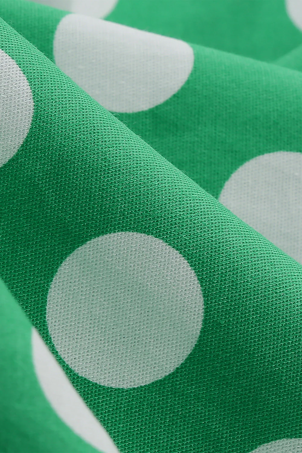 Robe Green Halter Polka Dots années 50 - Image 5