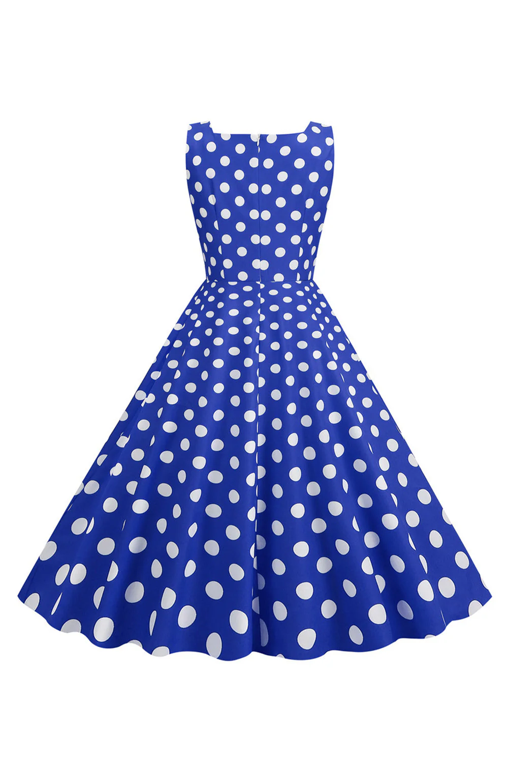 Robe Noire Polka Dots Vintage années 50 - Image 14