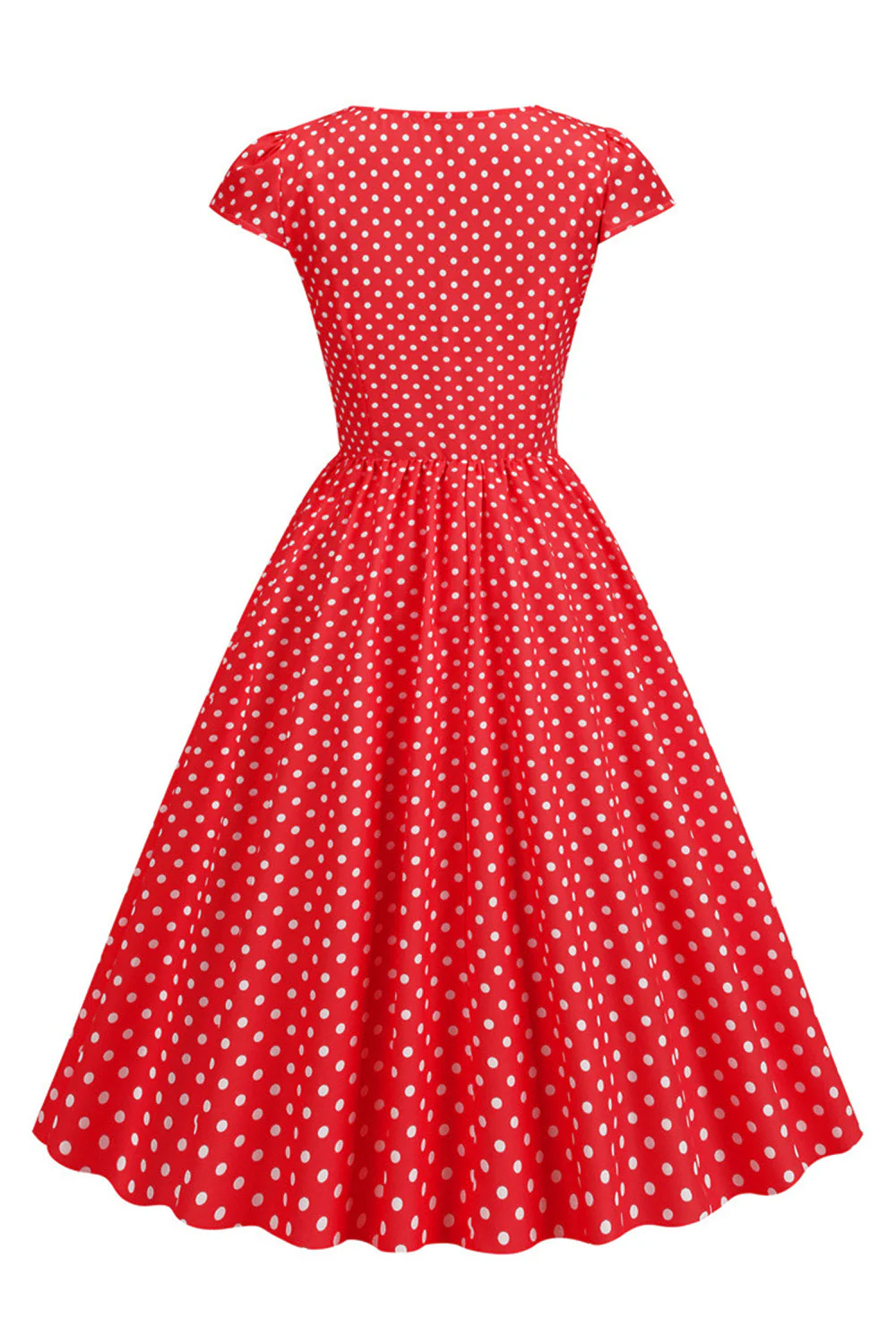 Robe Polka Dots Swing des années 50 - Image 11