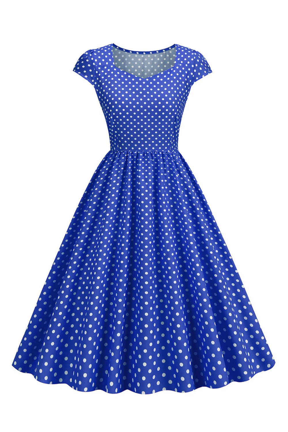 Robe Polka Dots Swing des années 50 - Image 13