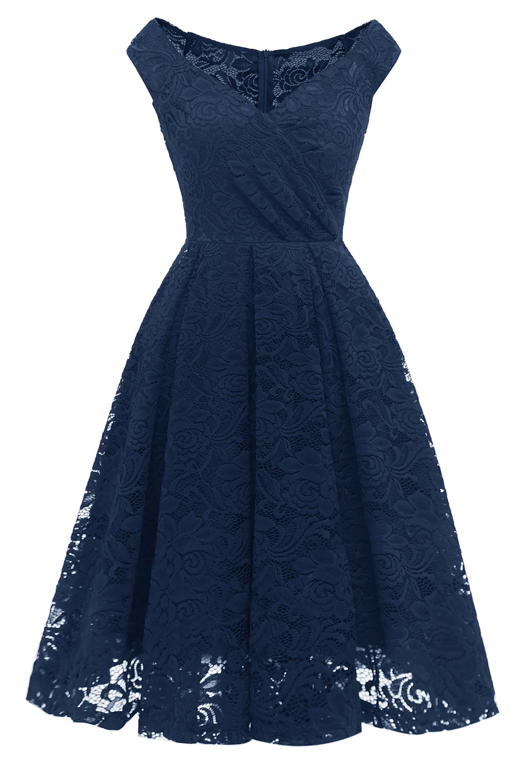 Robe vintage en dentelle A-line