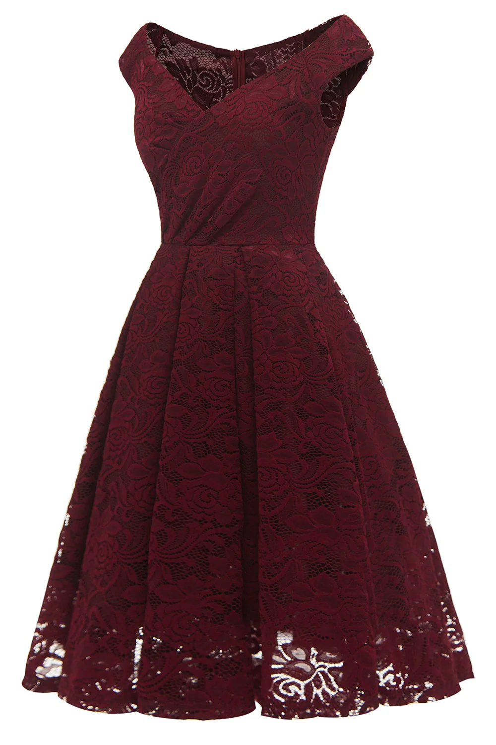 Robe vintage en dentelle A-line - Image 8