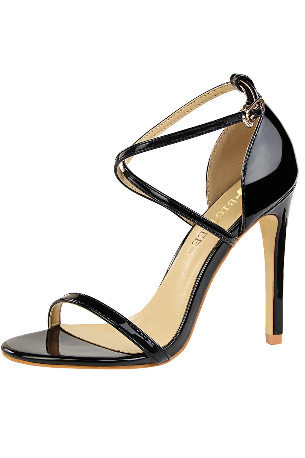 Sandales stiletto noires