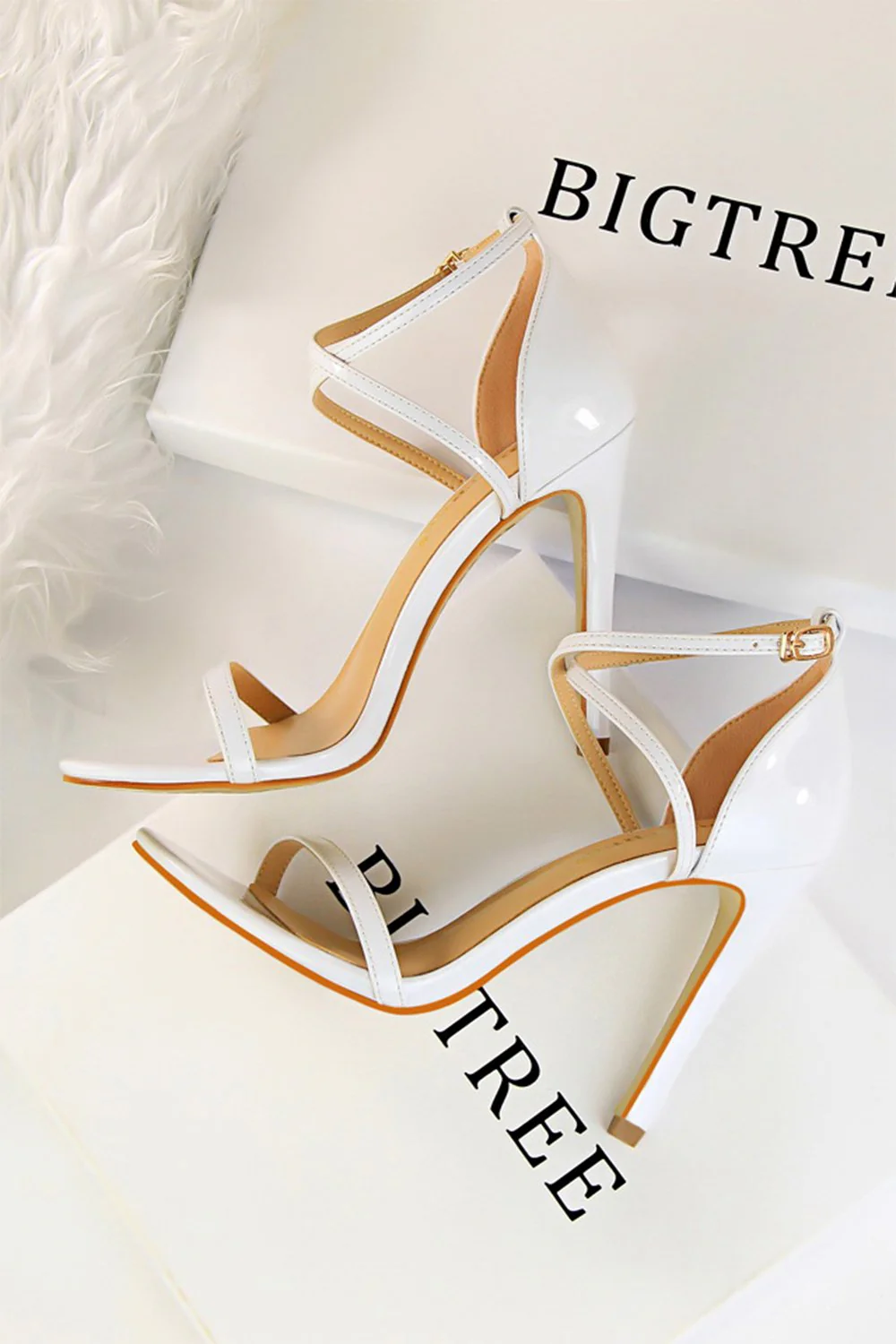 Sandales stiletto noires - Image 13