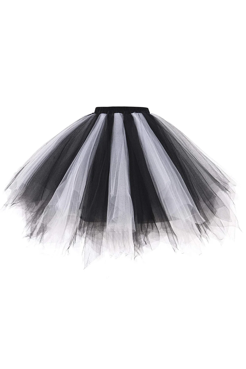Short Tutu Ballet Bubble Skirt 50's Tulle Party Vintage Jupon - Image 10