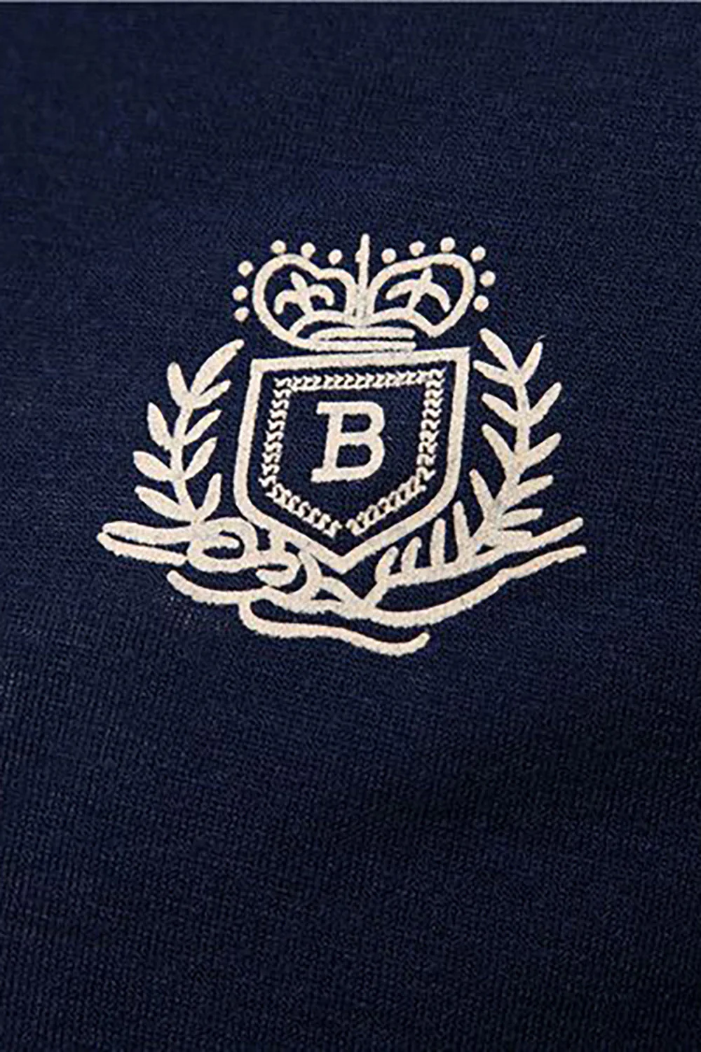 Coupe Slim Bleu Marine Manches Courtes Polo - Image 5