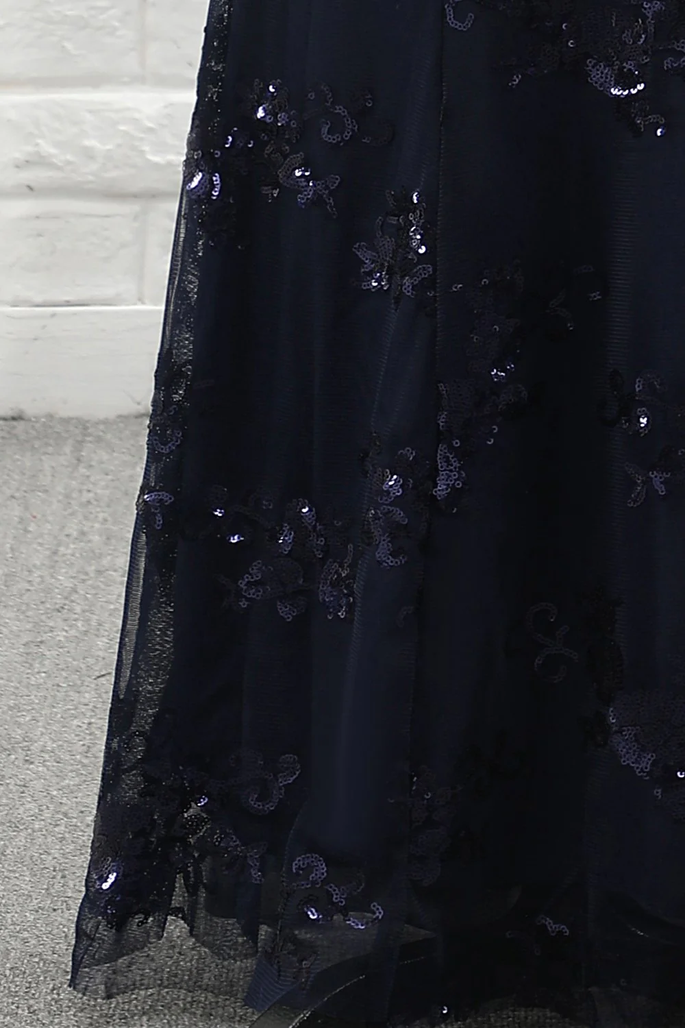 Robe de cocktail marine - Image 7