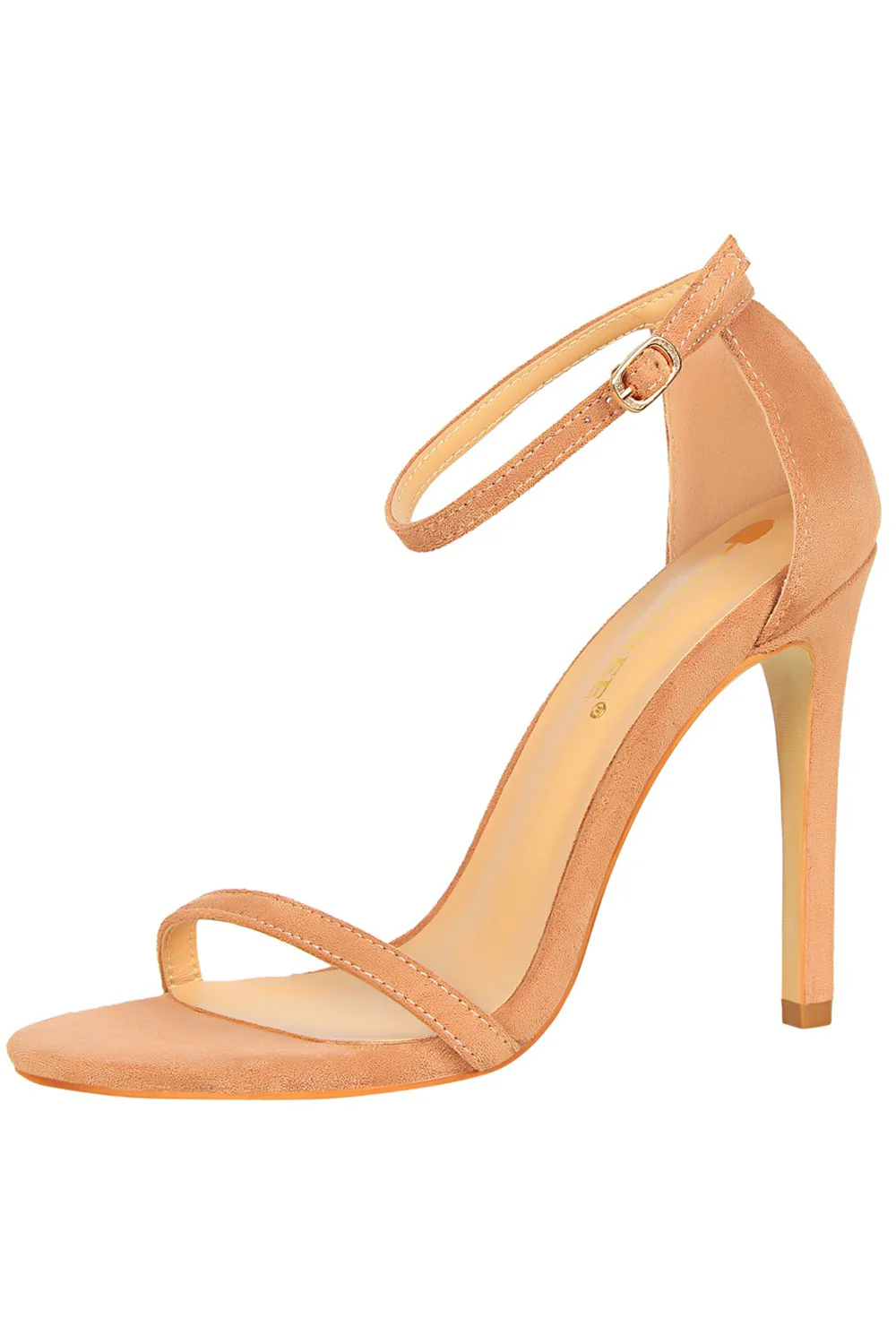 Talons aiguilles à l’abricot Strappy - Image 3