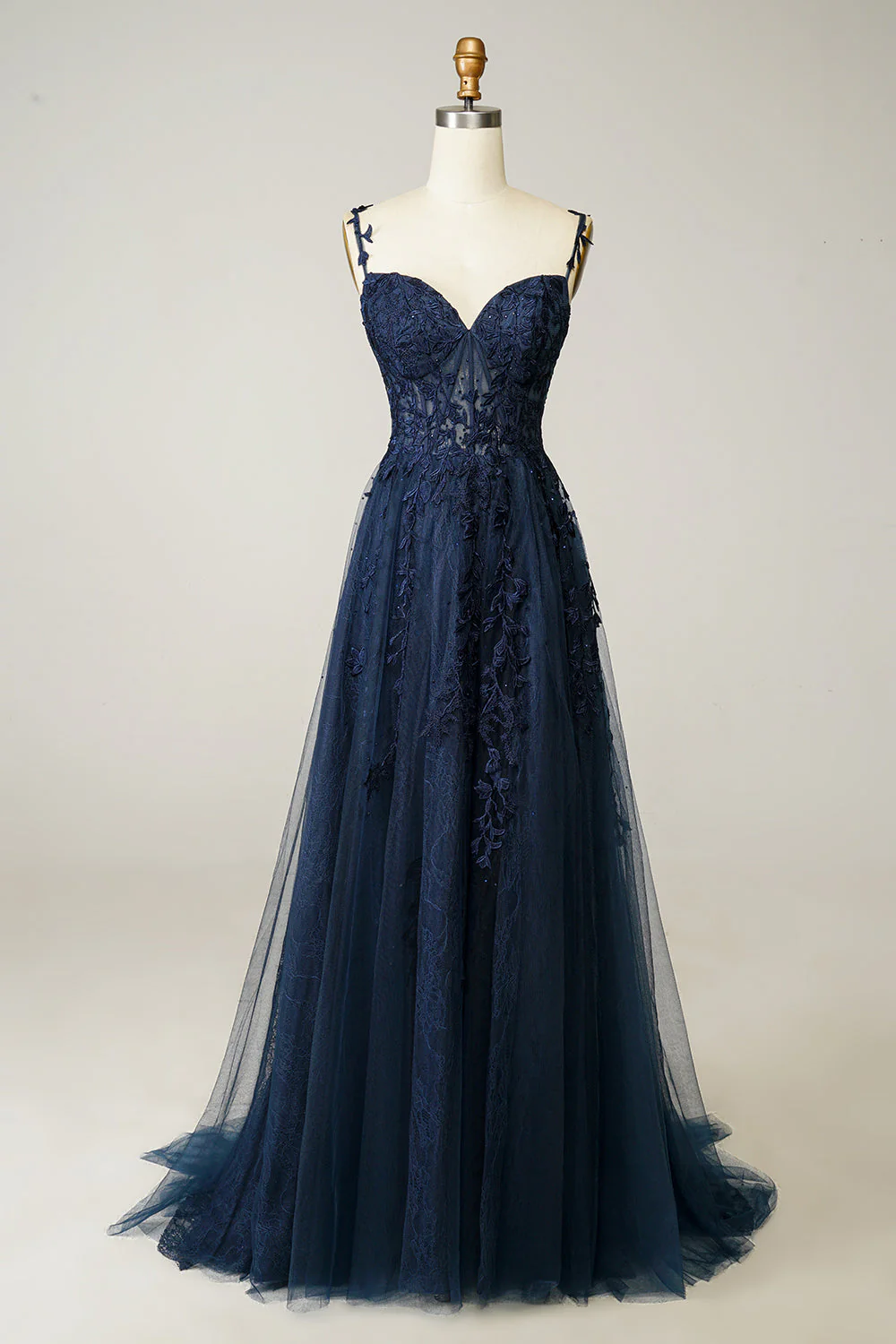 Une ligne de l’épaule Rose vif Robe de bal longue avec appliques - Image 8