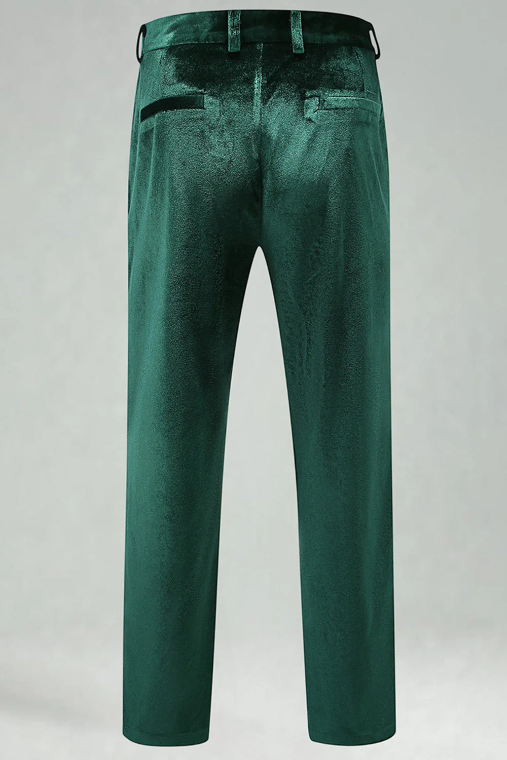 Velours de revers cranté, complet de bal en deux pièces pour hommes - Image 6