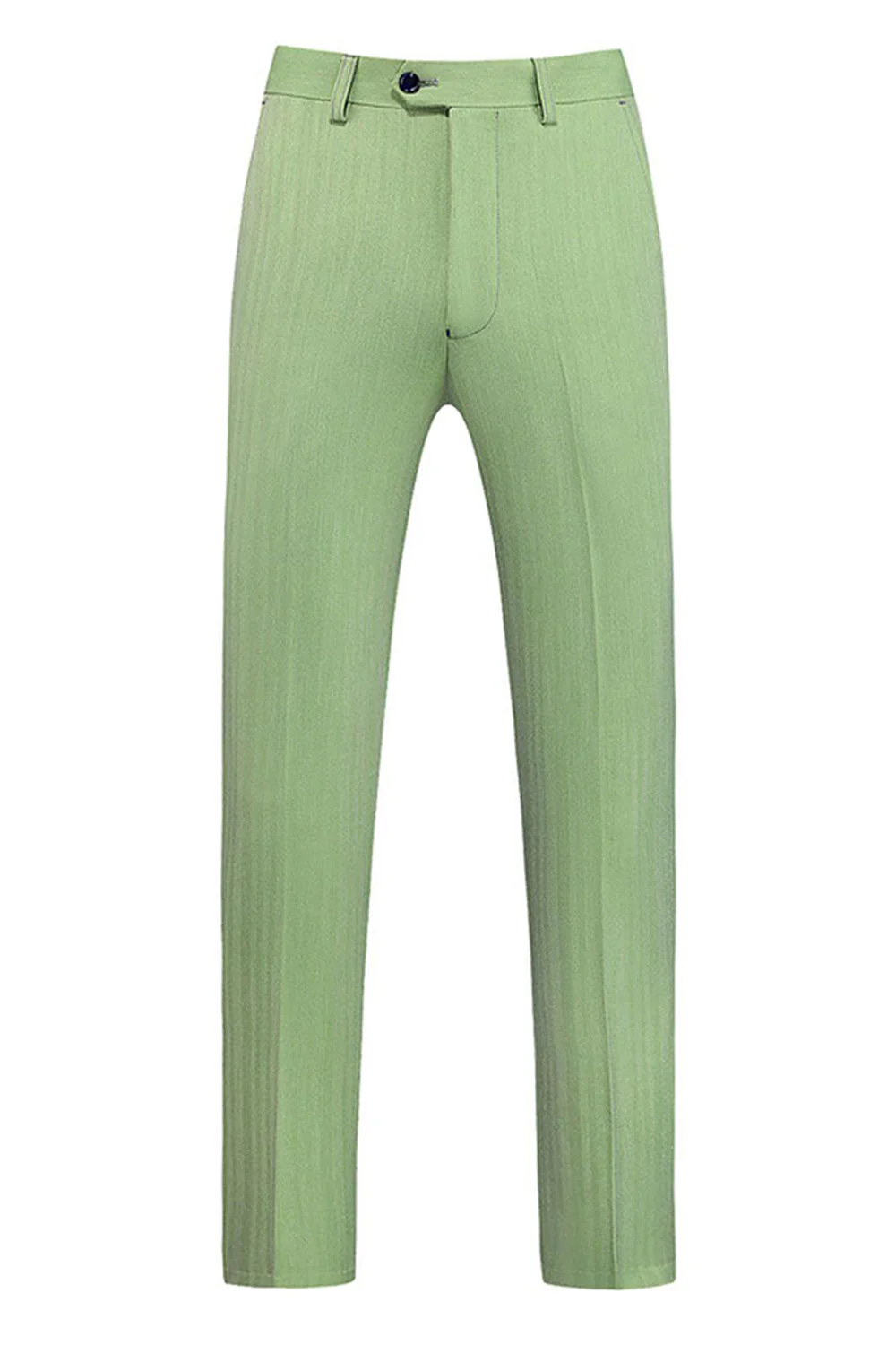 Costume formel homme 3 pièces vert clair revers cranté - Image 4