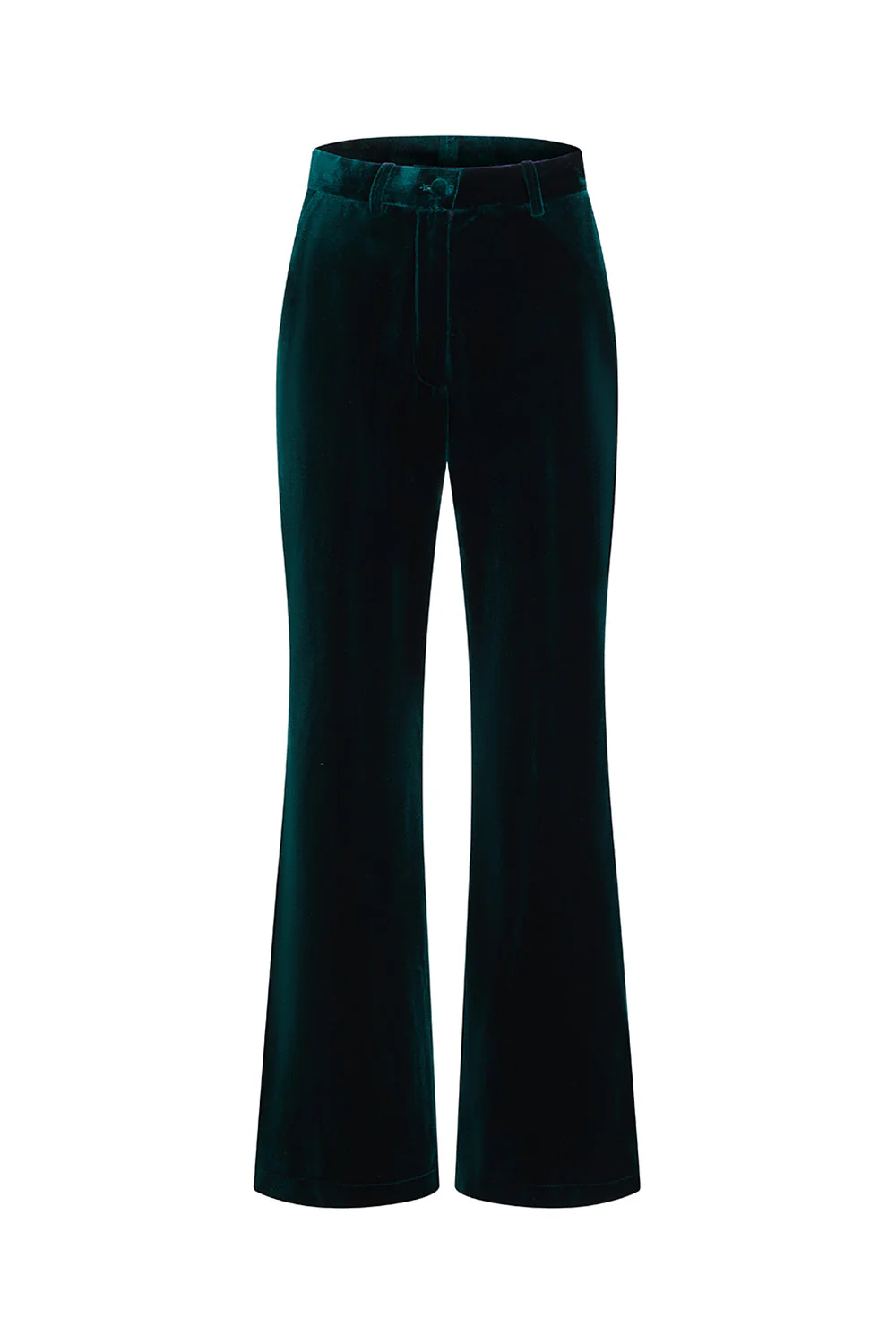 Vert foncé pointe revers 2 pièces velours double boutonnage femmes bal costumes - Image 7