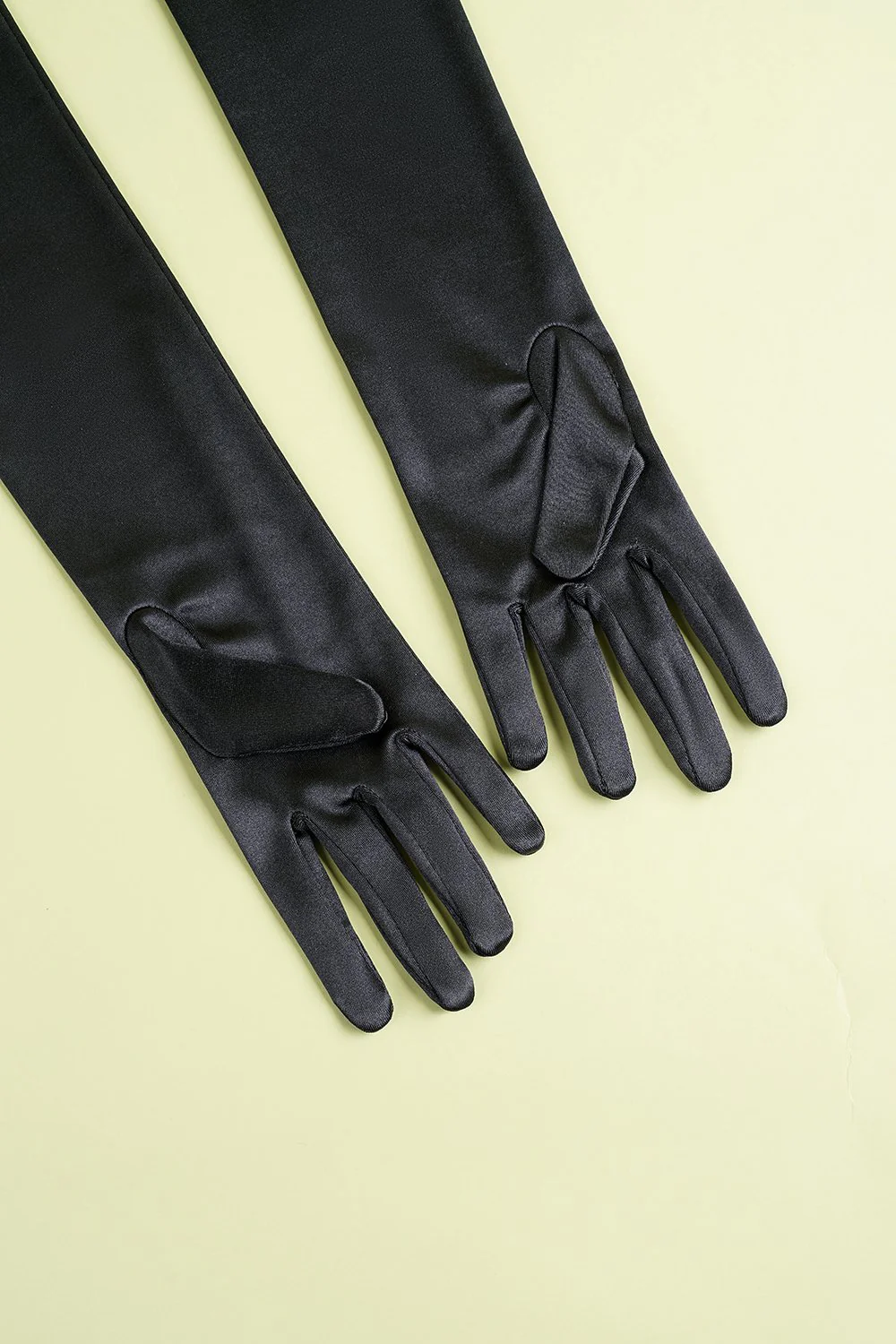 Gants Longs Rétro Années 1920 Noirs - Image 4